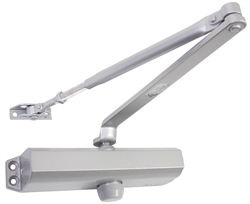 Em-D-Kay 9524A (Like Norton 1604BC) Aluminum Size #4 Hydraulic Door Closer Non Adjustable Triple Valve Back Check