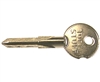 Tuff Stuff HIGH SECURITY Wilson Type Cross Key Blank