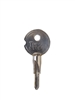 Tuff Stuff TUF1804 HIGH SECURITY Wilson Type Short Club Cross Key Blank