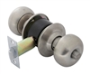 Tuff Stuff CL0326T Stainless Steel 26D Privacy Bed & Bath Light Commercial Cylindrical Ball Knob Grade 3 Lock Set Lockset