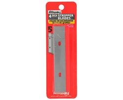 WALL STRIPPER BLADES 4" 5/CARD