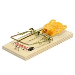 Catchmaster 00604 4 Mice / Mouse Traps Inside Wood Based Wire Snap Trap Easy Set
