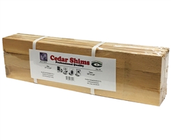 15"x1-1/2" WOOD SHIMS (36PK)