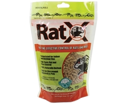 RatX 620101 Bag of 8oz Pellets Rat Control Killer Non-Toxic Rodent Bait