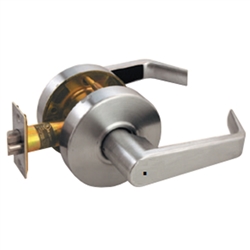 Arrow RL02SR26D-234 Satin Chrome US26D Grade 2 Privacy RL Series Cylindrical Levers With 2-3/4" Backset