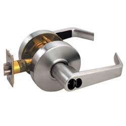 Arrow RL11SRIC26DL-238 Satin Chrome US26D Grade 2 Entry RL Series Cylindrical Levers With 2-3/8" Backset And IC Core Hole (CORE SOLD SEPERATELY)