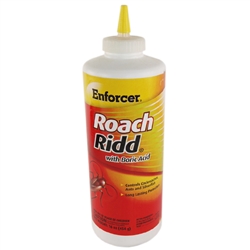 Enforcer RR16 16oz Boric Acid Roach Killer Dry Powder