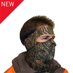 Exo Pro, S246C, Extra Large, Hunting Camo, Extreme Cold Weather Full Face and Neck Mask, Velcro Ski Mask