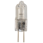 Satco S3171 Bi Pin 10W G4 Base Clear 12-Volt Halogen Light Bulb