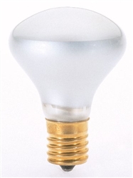 Satco, S3205, 25 Watt, R14, Reflector Spot, 120 Volt, Intermediate Base, Incandescent Light Bulb