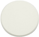 Slide-Co, SCU 9243, 3-1/4", White Textured Round Rigid Vinyl Wall Protector Bumper
