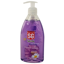 Safeguard 822 Lavender Chamomile Liquid Hand Soap 14 Oz With Pump