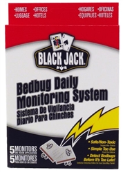 Black Jack 00613 Bedbug Daily Monitoring System (Contains 5 Monitors)
