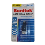 Sonitek SN-U204 AM-MINI 5P USB Adapter USB "A" Male To MINI 5P