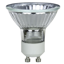 Sunlite 66050 50 Watt Halogen Bulb GU10 120 Volt Bi Pin Base Lamp