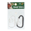 H.B. Smith Tools SR2CS 2 Pack Snap Key Ring