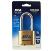 Assa SRB37 Brass Body 4-Dial Combination Padlock With 2" Shackle Clearance