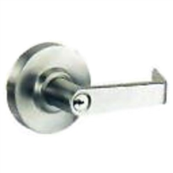 Arrow SRX87-26D Satin Chrome US26D Classroom Outside Lever Compatible With Exit Device Trim For S1250 And ED910