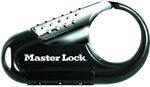 Master Lock 1547DCM Black 3-5/16" Backpack Luggage Computer Bag Combination Lock