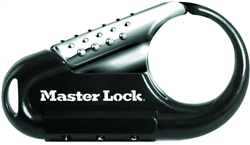 Master Lock 1547DCM Black 3-5/16" Backpack Luggage Computer Bag Combination Lock