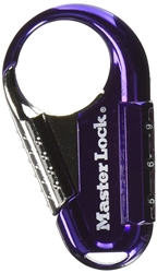 Master Lock 1548DCM Assorted Color 3-5/16" Backpack Luggage Computer Bag Combination Lock (Each Package Contains One Lock)