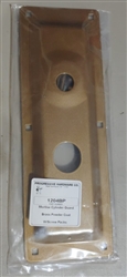 Progressive, 1204BP, 12" X 4", Brass Powder Coated Finish, Mortise Lock Cylinder Guard Plate