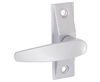 Adams Rite 4560-5-130 Aluminum Left Lever Handle With Cam Plug