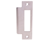 Marks 9035/32D Satin Stainless Steel 4-7/8" x 1-1/4" Mortise Lock Strike Plate With Large Hole