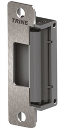Trine 4200CC-10B-32D Electric Strike
The only electric strike to have two different finishes in one box. Allows you to match the two most popular frame finishes -- clear aluminum and dark bronze.
Tallest Latch Cavity in it's Class - at 2 - 13/16"