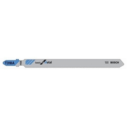 Bosch T318A 5-1/4-Inch 24-TPI High-Speed Steel Bosch Shank Jigsaw Blade, 5-Pack