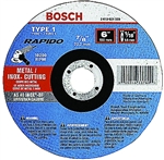 Bosch TCW1S450 4-1/2 x .040 x 7/8 Type 1 Thin Cutting Disc AS60INOX-BF for Metal/Stainless
