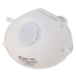 Tuff Stuff TSE76511 10 Pack N95 Particulate Respirator With Valve