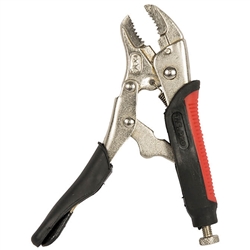 Tuff Stuff 53441 5" Curved Jaw Locking Pliers With Double Grip Handle