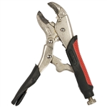 Tuff Stuff 53442 7" Curved Jaw Locking Pliers With Double Grip Handle