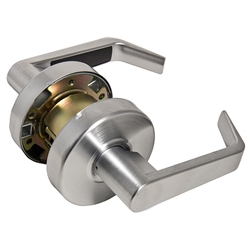 Em-D-Kay TSSL20026 Satin Chrome US26D Passage Hall & Closet Grade 2 Commercial Cylindrical ADA Angled Lever Lockset