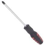 Tuff Stuff 95214 #3 X 6" Phillips Magnetic Tipped Screwdriver, The black oxide tip provides a strong and durable construction with blasted tip to reduce slippage. Ideal for easy installation and assembly work.