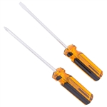 Tuff Stuff 95291 2 Piece Pocket Screwdriver Set 1/8" Slotted & #0 Phillips, Ideal for easy installation and assembly work.