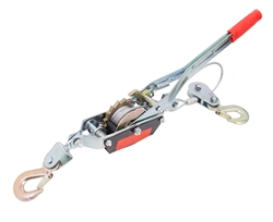 Tuff Stuff 2 Ton Cable Hoist Puller With 12 Foot Steel Cable