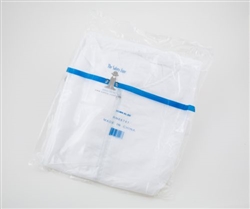 The Safety Zone DCWH-LG-BB White Safety Zone Breathable Barrier Disposable Coverall