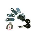 Tuff Stuff, TUF205, 5 Cam Mail Box Lock Mailbox Lock, Multi Cam Style With Clip & Nut, Replaces: American Device, Florence, Miami - Carey, Bommer, Auth; Uses HL1 Keyway, Polybagged