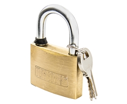 Tuff Stuff 3150 1-1/2" Solid Brass Body Padlock