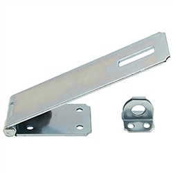 Tuff Stuff 34660 Zinc Plated 6" Safety Hasp, Safety hasps provide good security under many conditions. The Tuff Stuff 34660 to fit most situations where a fixed staple is necessary or desirable. The hasp come complete with all screws.
