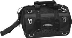 14" Black Compression Bag Multiple Outer Tool Clips & Reinforced Water Resistant Bottom