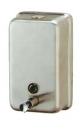 Continental V444SS Stainless Steel Vertical Rectangular Soap Dispenser