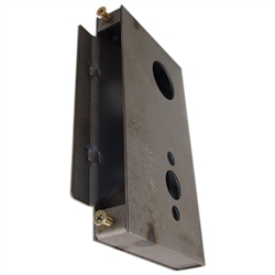 Wilson W220-Right Steel Mortise Lock Box For Right Handed With Bolt Guard For Mortise Locksets With A 2-1/2" Backset
