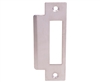 Don-Jo MST-161-630 Stainless Steel 32D 4-7/8" x 1-1/4" Mortise Lock Strike Plate With Large Hole