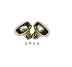 Progressive 2638 Polished Brass US3 Finish Knob Set ONLY for 3/8" Heavy Duty Spindle