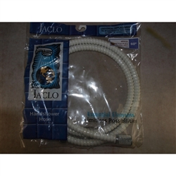 Jaclo, WH-3060-S, White 60" Stretch Flex Hose, Universal Replacement