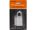 Wilson 1171, 1-1/8" Magnetic Padlock With 2 Magnetic Keys