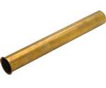 1 1/2" X 18" Rough Brass FLANGED TAILPCE